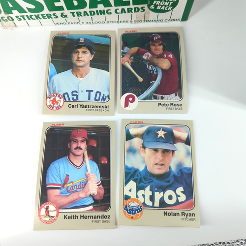 1983 Fleer Baseball in Vending Boxes 660 Set Grading Opportunity Gwynn Boggs - Bild 3 von 20
