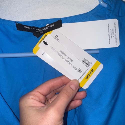 French Connection Maxikleid Blau Neu mit Etikett Größe Medium - Bild 9 von 13