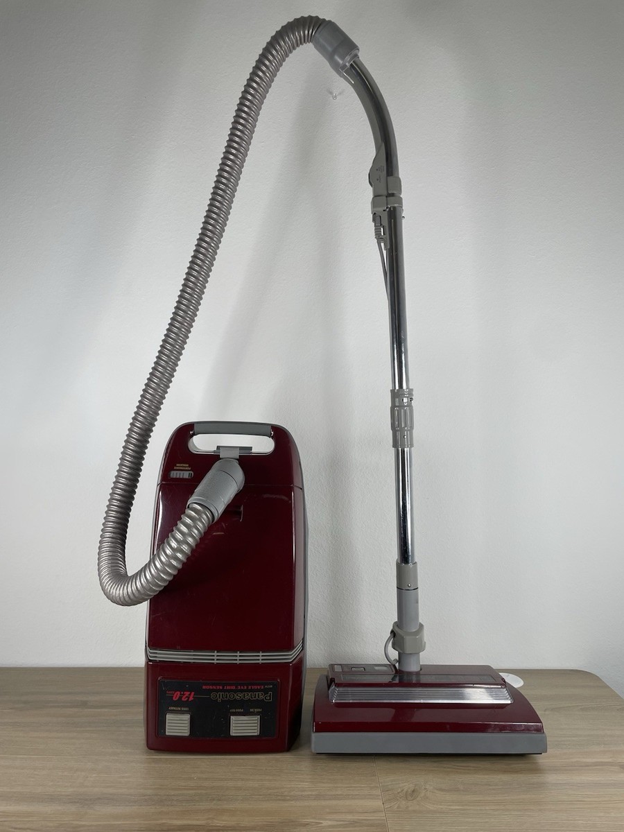 Vintage Panasonic Jet-Flo Canister Vacuum – Powerful 12.0 Amp