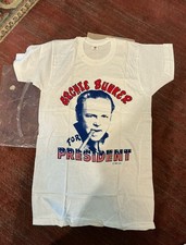 Vintage T shirt ARCHIE BUNKER FOR PRESIDENT Large 42-44 All Cotton by Mr G (New)