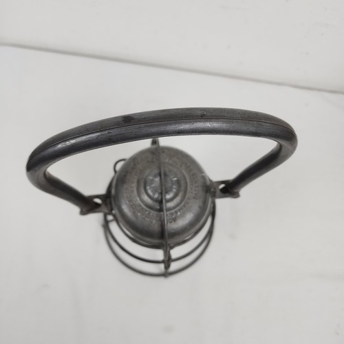Vintage Adlake Railroad Flashlight Lantern No 6 RARE Cage Adams Westlake Railway - Bild 8 von 10