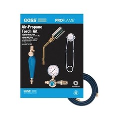 Air-Propane Torch Outfit, 1-3/4 in, Propane, Heating, Soldering Goss KP105