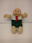 Vintage 1985 Cabbage Patch Bald Boy Blue Eyes