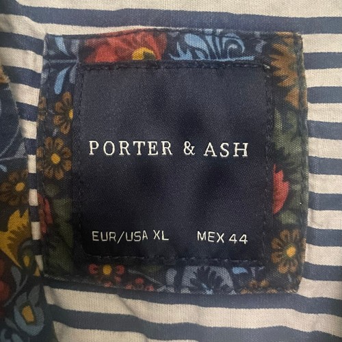 Porter & Ash Shirt Men’s XL Multicolor Floral Pattern Button Front Long Sleeve - Picture 2 of 5