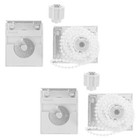  2 Sets Rollokupplung mit Kugelzugkette zum Austausch und zur Reparatur von