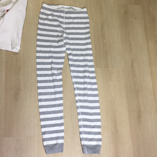 American Girl Christmas PEACE LOVE JOY Top & Hanna Anderson Striped PJ Pants 14 - Picture 6 of 8