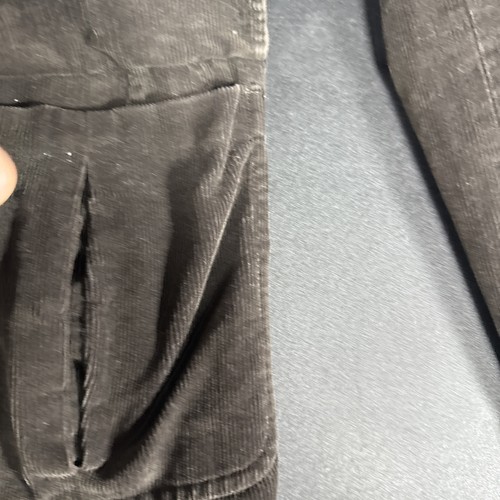 DANIEL CREMIEUX Designer Collection Button Down Braun Cord Luxus Jacke Lg - Bild 3 von 10