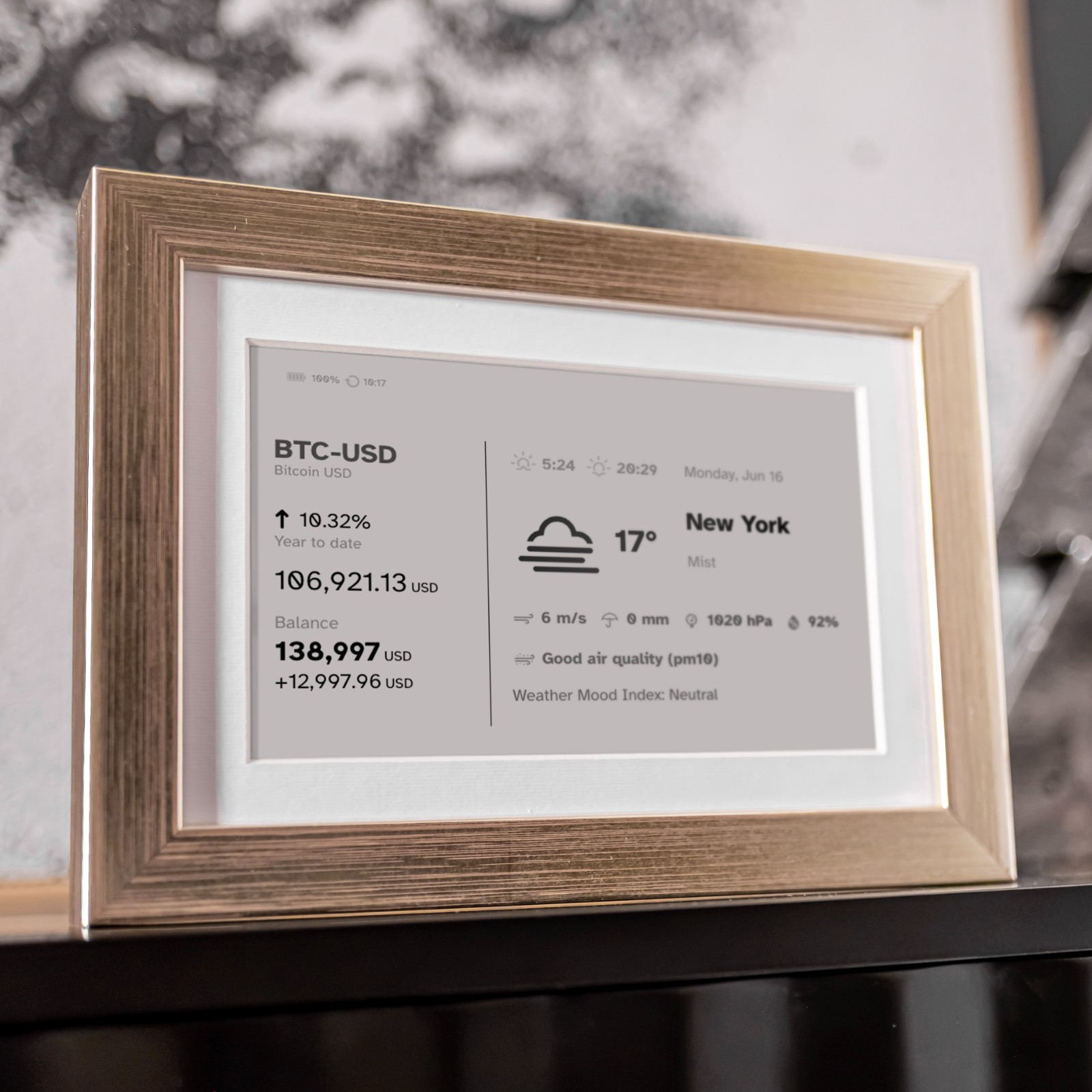 Stock & Crypto Ticker, Bitcoin Live Price, Forex, ETF  Currency Realtime Display