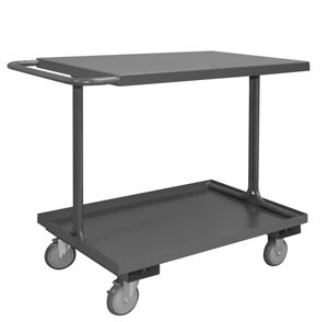 Durham EAS-1836-95, 2 Shelf Easy Access Cart, 1200 lb Capacity, 18'' x 36'' x 36''