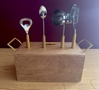 Bar Set, six pieces, handcrafted