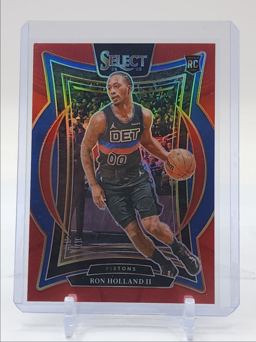 RON HOLLAND II 2024-25 SELECT CONCOURSE ROOKIE RED PRIZM RC /199 Q4147