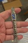 SEIKO Women’s Watch Blue Dial Silver Tone Japan Made.
