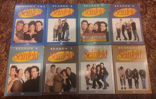 Seinfeld DVDs Seasons 1-9 Complete Series Box Sets 4&7 Sealed Movie TV  - Picture 1 of 4