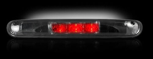 2007-2013 Chevy Silverado GMC Sierra Smoked Third Brake Light - White LED Bulbs - Picture 1 of 4