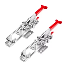 Heavy Duty Adjustable Latch-Action U Bolt Self-Locking Toggle Clamps, 700 Lbs Ho