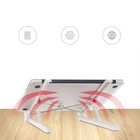  1 stück laptop stand falten tragbarer computer rack praktische kühlträger für