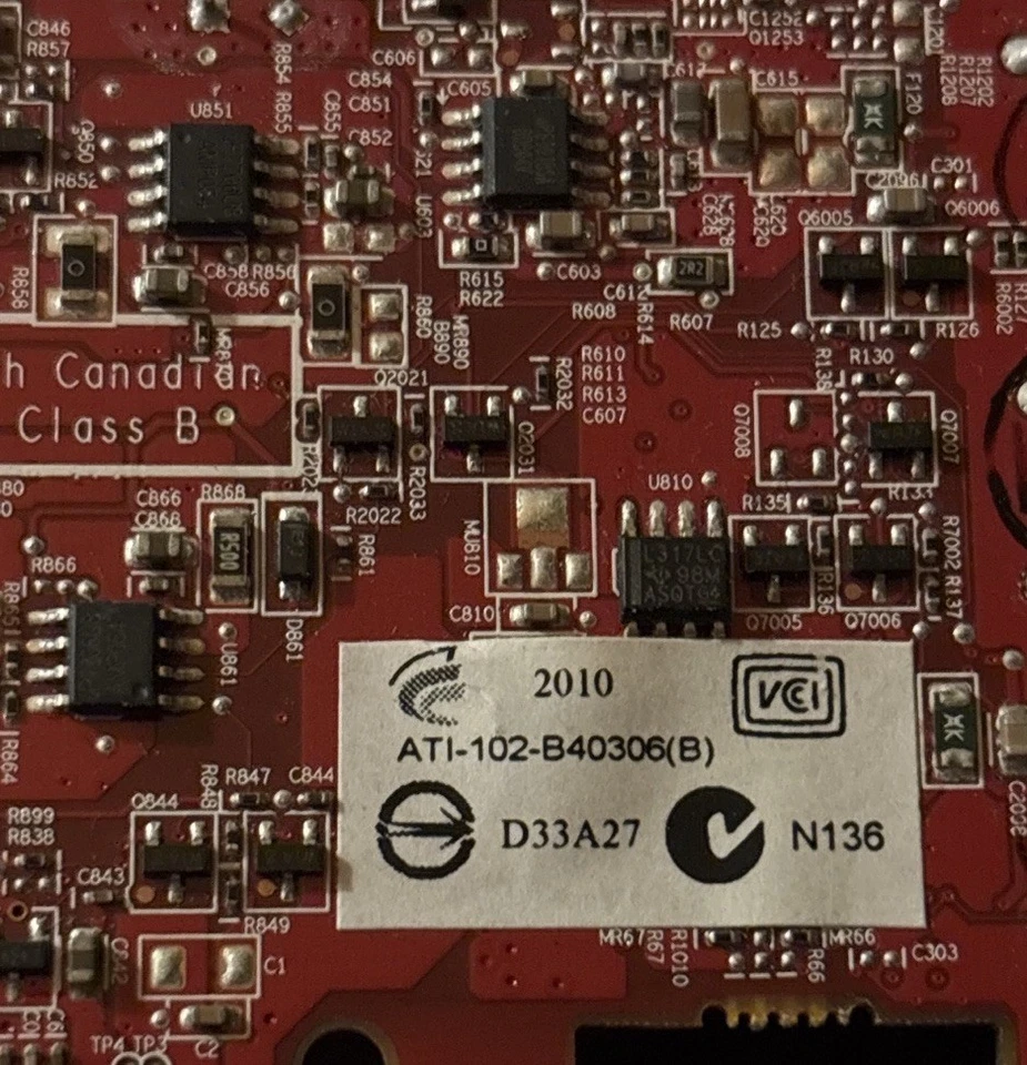 AMD Radeon HD 6450 512MB DDR3 PCIe Graphics Card DVI HDMI Full Height OEM - Image 4 of 4