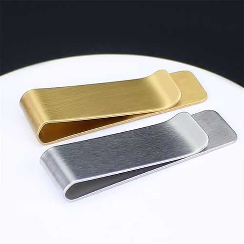 2pcs Money Clip Holder Cash Wedding Favour 2 Size for Business Card Pen Holder - Picture 7 of 43