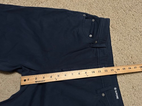 G/Fore Herren Golf Tour 5 Pocket Hose gerades Bein Größe 36/32 dunkelblau sportlich - Bild 5 von 19