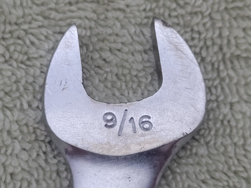 Vintage 1950er - 1960er Snap-On 3-teiliges Schraubenschlüssel-Set OEX-180, OEX-18, XV-1618 USA - Bild 12 von 15