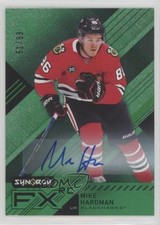 2021-22 Upper Deck Synergy FX Rookies Green /99 Mike Hardman #FXR-MH Auto RC