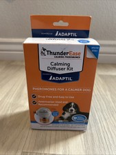 NIB ThunderEase Dog Calming Pheromone Diffuser Kit, 30 Day Supply (Thunderworks)