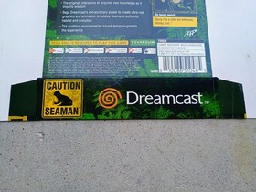 Seaman Display Box Sega Dreamcast Large Box Promo Store Display AUTHENTIC