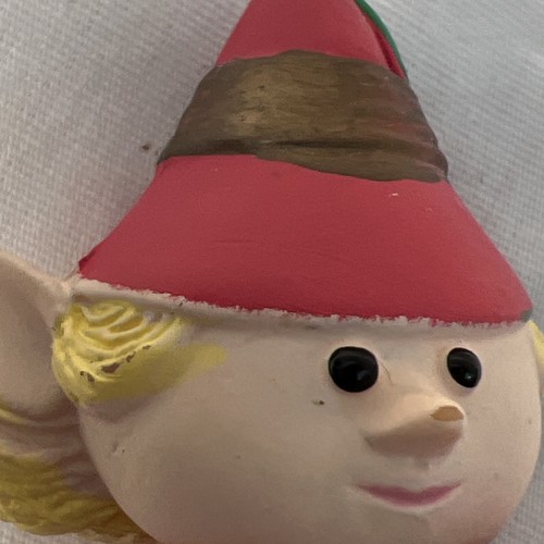 Runde 2 Rudolph Rentier rotes Kleid Elfe mit Geschenk Figur Figur Kunst 2008 - Bild 12 von 13