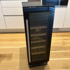 Image of CDA FWC304BL Free Standing Wine Cooler Fits 20 Bottles Black G