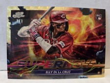 Elly De La Cruz 2024 Topps Chrome Cosmic Superfractor 1/1 Supernova SSP Rookie