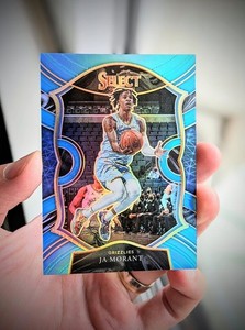 2020-21 Select Ja Morant Concourse #60 Light Blue #d /299;Well Centered 🟦 Match