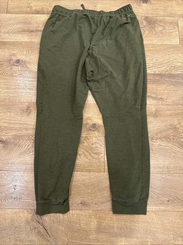 Pantalones deportivos Nike Dri Fit verde oliva para hombre bolsillos grandes informales fútbol gimnasio - Imagen 10 de 12