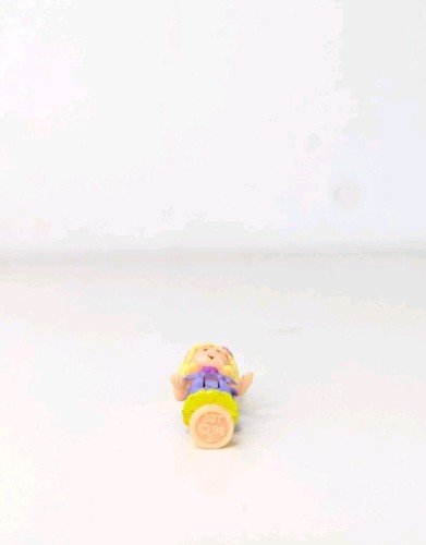 Vintage Polly Pocket Bluebird 1996 Polly's Crystal Perfume Sweet Roses Rose Doll - Picture 6 of 6