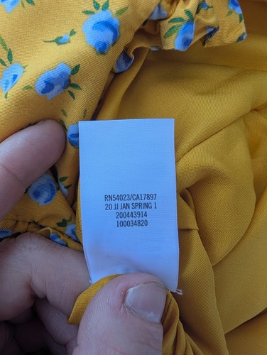 Janie And Jack Girls Floral Ruffle Trim Jumpsuit Sz 3 Sun Shower Floral Yellow - Picture 6 of 6