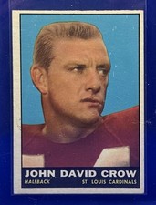 1961 Topps FOOTBALL John David Crow #116 St. Louis Cardinals