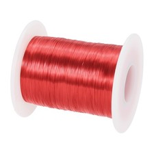 0.12mm Magnet Wire 6519ft (1987m) Enameled Copper Wire 200g 155C, Red
