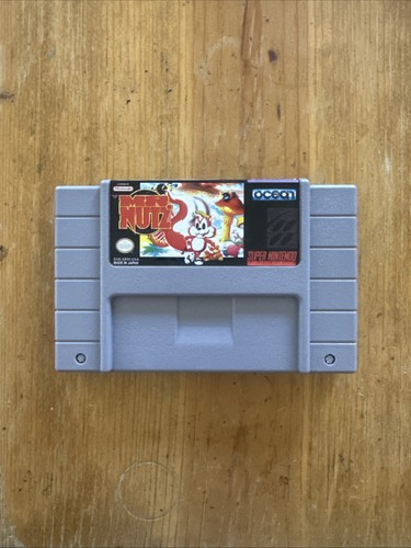 Mr Nutz Cart Only Unofficial SNES Game NOT TESTED