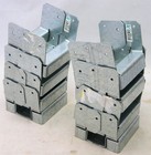 8 Pack Simpson Zmax ABA44Z Galvanized Standoff Post Base 4x4 Nominal Lumber