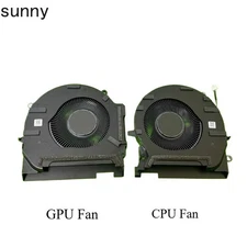 New/orig CPU GPU Cooling fan for HP OMEN 7 8Plus TPN-Q266 17-CK10054TX 