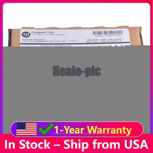 NEW Sealed AB 1769-IF4XOF2 CompactLogix 6 Pt A/I and A/O Module US Free Tax - Picture 1 of 5
