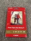 CANON PLUS GLOSSY II PP-301 INKJET PRINT PHOTO PAPER 100 SHEETS SEALED