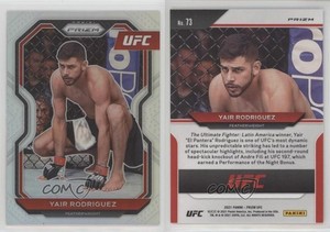 2021 Panini Prizm UFC Silver Prizm Yair Rodriguez #73