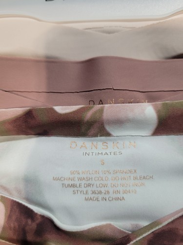 Danskin Intimates Womens Size Small 5 Pk No Show V-Front Soft Panties Underwear - Picture 3 of 9