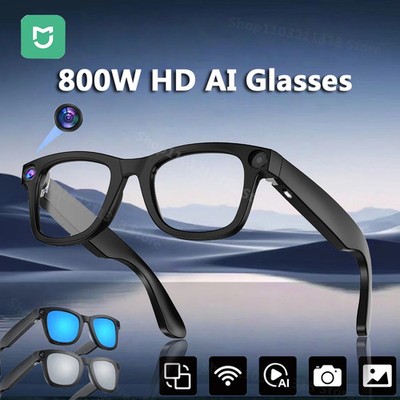 Mi Home 800W Pixel Smart Glasses G300 AI HD Shooting Color Changing Lens