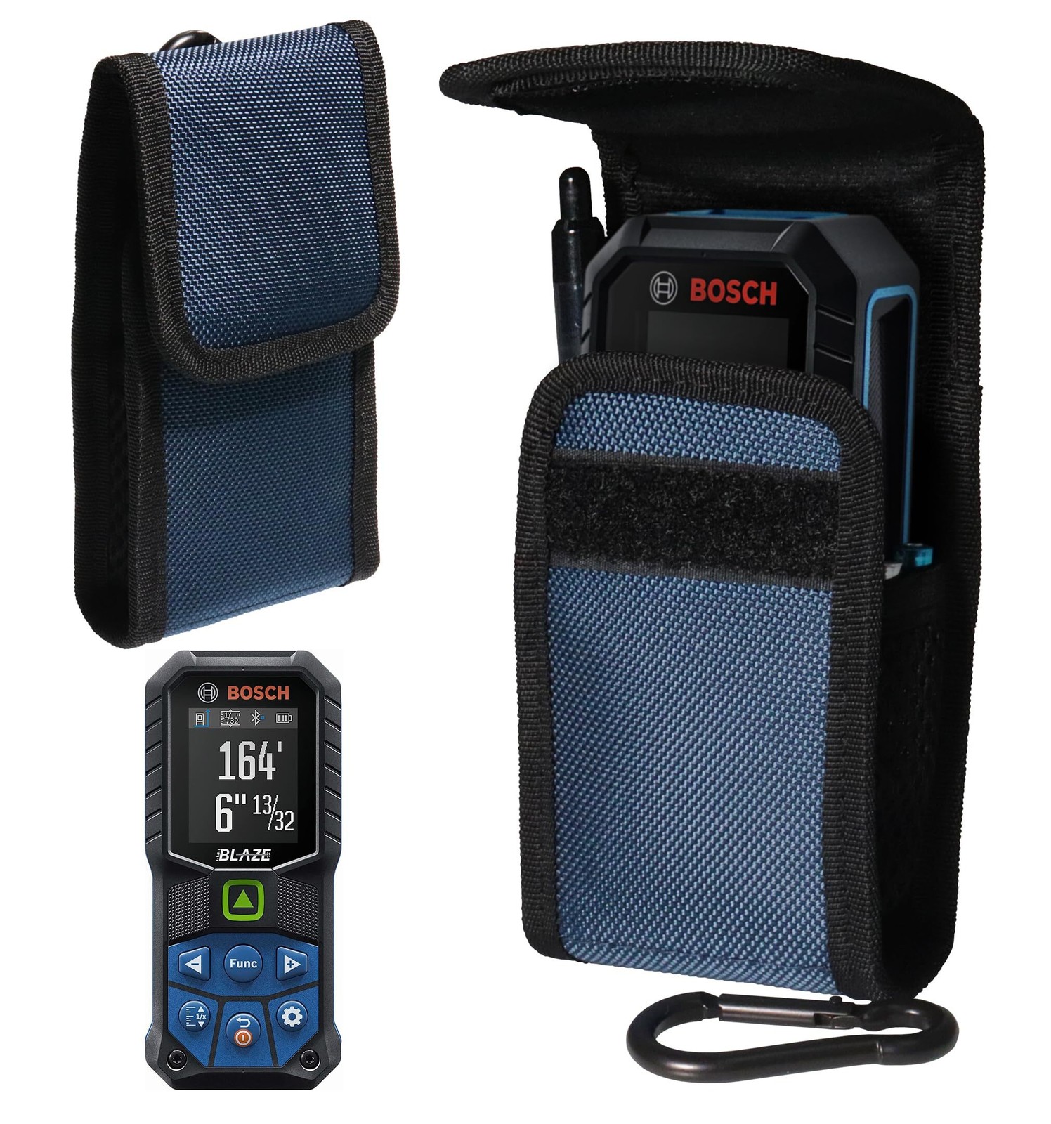 Holster Pouch for Bosch GLM165-25G GLM27CGL 165ft Blaze Laser Measure Case
