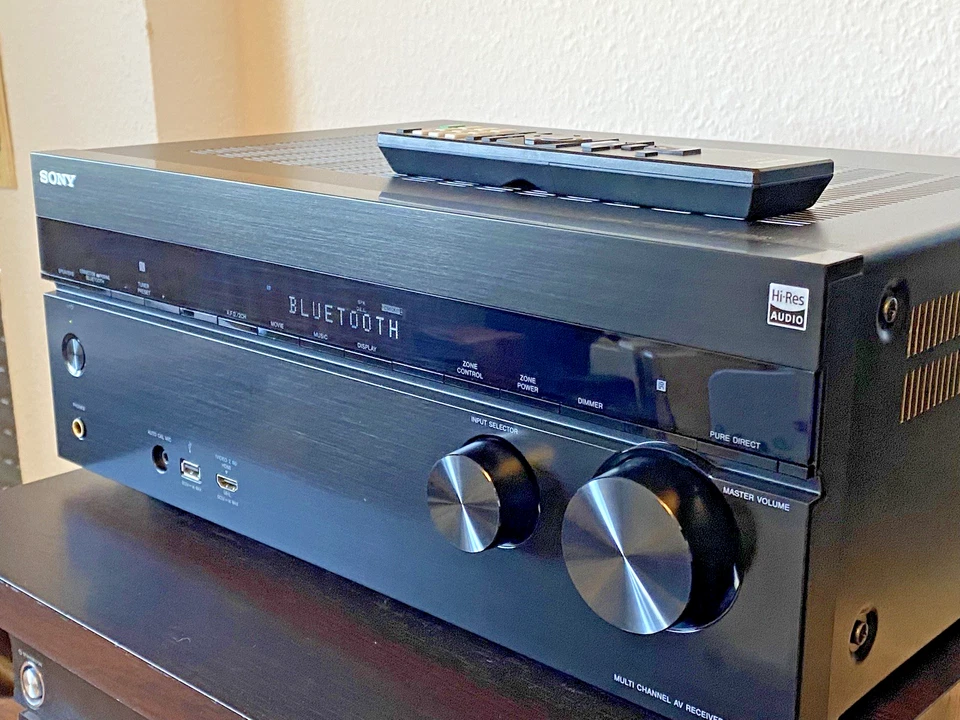 SONY STR-DN1050 Network 7.2 Receiver WiFi Bluetooth AirPlay HiRes ARC Bi-amp TOP - Bild 2 von 4