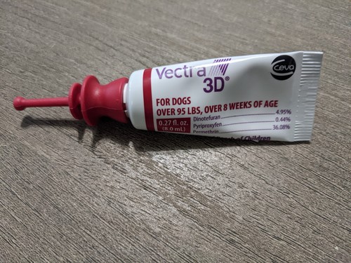 Vectra 3D Flea & Tick Treatment for Dogs Over 95lbs 1 Dose - Bild 11 von 15