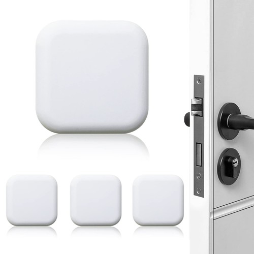 Door Stoppers Wall Protector Buffer Guard Doorknob Door Handle Bumper Self Ad...