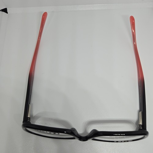 GIANNI PO WOMEN'S EYEGLASSES GP6072 52-16-140 BLACK/PINK Frames Demo Lens NEW - Picture 9 of 12