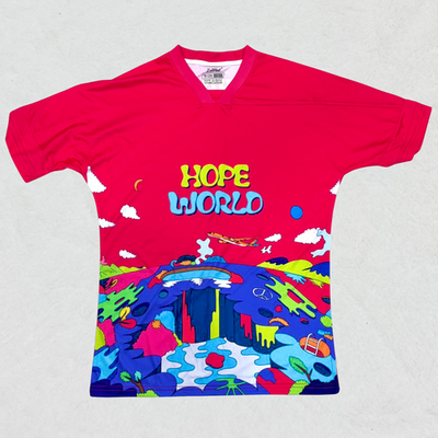 BTS JHOPE HOPE WORLD RED SHIRT FOR ARMY ARIRANG CONCERT TOUR